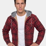 Lumberjack Hooded Sherpa Jacket – Cross & Crown