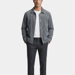 Minimalist Corduroy Sherpa Jacket - Cross & Crown