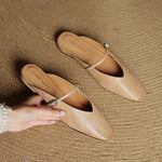 Miral Genuine Leather Mules