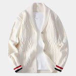 Academy Shawl-Neck Knit - Cross & Crown