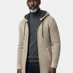 Lugano Knitted Hooded Winter Coat - Cross & Crown