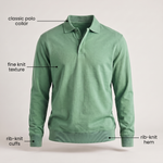 HERITAGE COTTON POLO JUMPER