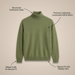 CARRINGTON CASHMERE TURTLENECK