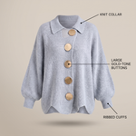 REFINED LAYER KNIT CARDIGAN