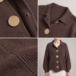 REFINED LAYER KNIT CARDIGAN