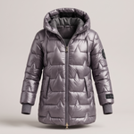 LUXURY WARM HOODED COAT