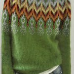 Baumwollpullover mit Vintage-Designs