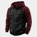 Cargo Trek Zip Hoodie - Cross & Crown