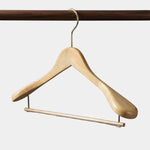 Premium Wood Hanger Set - Cross & Crown