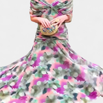 VALENTINA WILDFLOWER V-DRESS