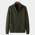 Classic Heritage Botton Knit Jacket - Cross & Crown