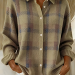 Colette™ | Plaid Cardigan