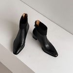Noelle Genuine Leather Heeled Boots