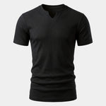 Precision Ribbed Muscle T-Shirt - Cross & Crown