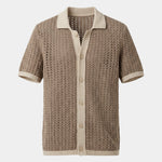 Structured Panel Resort Shirt - Cross & Crown