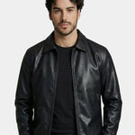 Denver Leather Jacket - Cross & Crown