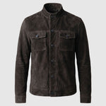 Garrison Suede Vintage Jacket - Cross & Crown