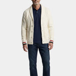 Academy Shawl-Neck Knit - Cross & Crown