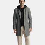 Metropolitan Hooded Overcoat - Cross & Crown