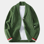 Academy Shawl-Neck Knit - Cross & Crown