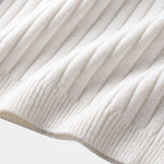 Elegant Quarter Zip Long Sleeve Polo - Cross & Crown