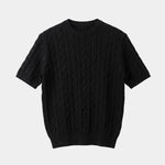 Classic Lozenge Knit T-Shirt - Cross & Crown