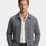 Minimalist Corduroy Sherpa Jacket - Cross & Crown