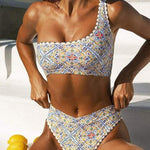 Danila® | One-shoulder Printed Bikini