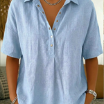 MARISTELLE BUTTON BLOUSE