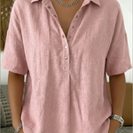 MARISTELLE BUTTON BLOUSE