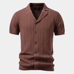 Heritage Camp Collar Knit Shirt - Cross & Crown