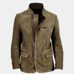Bearstone Suede Field Jacket - Cross & Crown