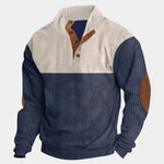 High Collar Corduroy Retro Pullover - Cross & Crown