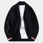 Academy Shawl-Neck Knit - Cross & Crown