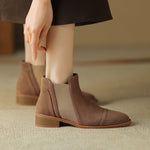 Zadie Genuine Suede Boots