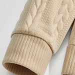 Timberline Long Collar Knit Sweater - Cross & Crown