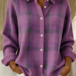 Colette™ | Plaid Cardigan