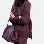 CARMINE™ | Premium Winter Knit Two-Piece Lounge Set