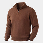 Classic Highland Quarter-Zip Sweater - Cross & Crown