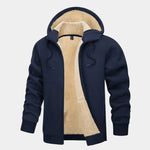 Winter Core Sherpa Hoodie Jacket - Cross & Crown