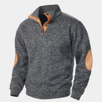 Lucien Heritage Elbow High Collar Pullover - Cross & Crown