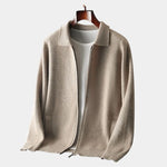 Cashmere Heritage Knit Jacket - Cross & Crown