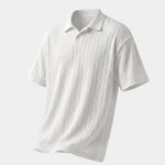 Imperial Diamond Knit Polo Shirt - Cross & Crown