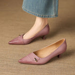 Isadora Genuine Leather Heels