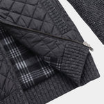 Vertex Diamond-Panel Jacket – Cross & Crown