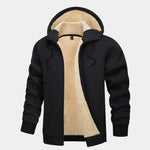 Winter Core Sherpa Hoodie Jacket - Cross & Crown