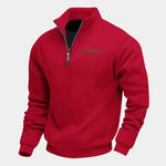 Slate Urban High Collar Pullover - Cross & Crown