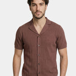 Heritage Camp Collar Knit Shirt - Cross & Crown