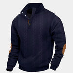 Timberline Long Collar Knit Sweater - Cross & Crown