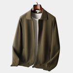 Cashmere Heritage Knit Jacket - Cross & Crown